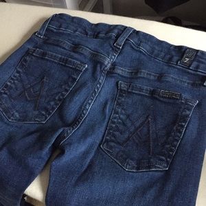 Flares blue jeans by 7’s